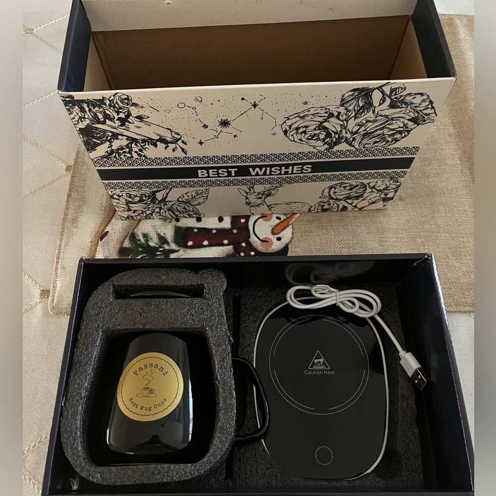 Perfect Christmas present set mug warmer